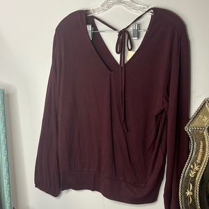 Dressy Maroon Longsleeve